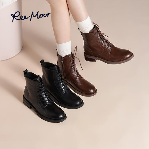 REEMOOR睿慕丨2025年风行部落复古潮酷马丁靴R1L404 商品图10