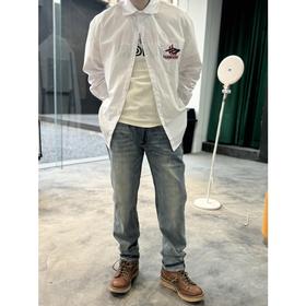 罗&威LOEWE 牛仔裤男士直筒裤（裤子正码正拍‼️波哥穿33即可）