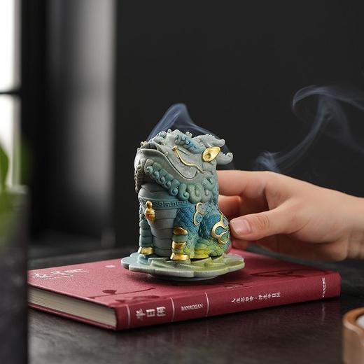 创意招财貔貅香炉摆件 茶宠禅意装饰熏香檀香沉香送礼茶道 商品图5
