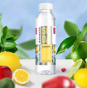 【水】农夫山泉 苏打天然水饮品日向夏橘风味 410ml/瓶