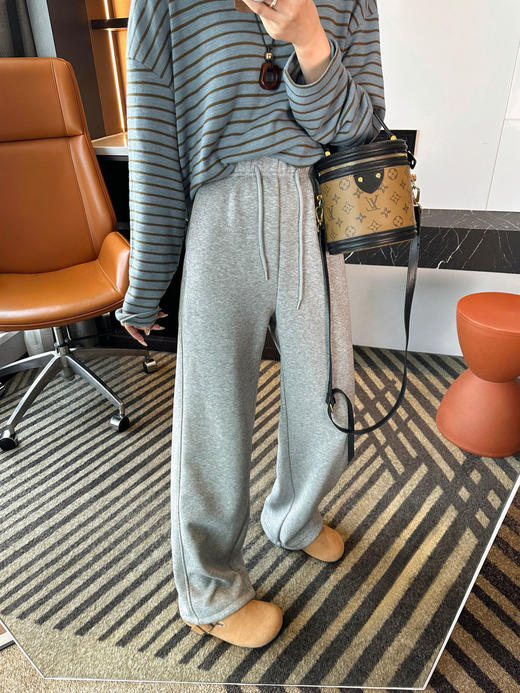 秋冬奥粒绒加厚卫裤运动裤 商品图11