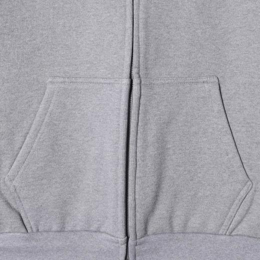 SDSA秋冬新款痞帅男装韩版简约纯色拉链连帽卫衣百搭时尚开衫外套 商品图2