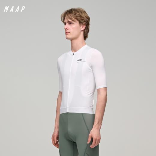 MAAP 男士 Training 系列 短袖骑行服 白色 商品图0