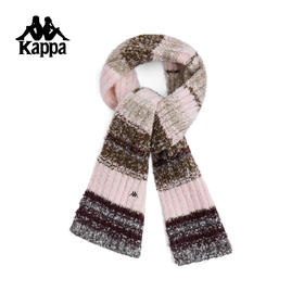 Kappa 2025新款围巾 多色拼接 氛围感 保暖围脖披肩两用K0F88VW19