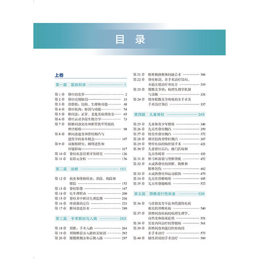 全2册 罗思曼西蒙尼赫科维茨脊柱外科学 第7七版 （上、下卷）党耕町 刘忠军 李危石 张凤山 主译9787565933141北京大学医学出版社 商品图3