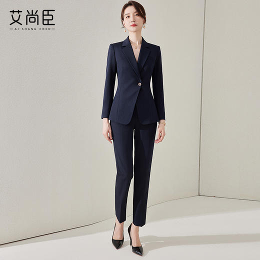 西装套装女职业装高级感休闲韩版西服外套正装工作服经理秋冬工装 商品图1