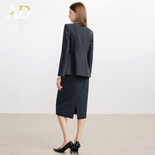 AD名媛轻奢小个子西装套装裙女2025新款秋冬高级感气质女神范正装 商品图4