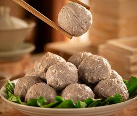 潮庭正宗潮汕牛肉丸、牛筋丸肉含量≥90% ，兼顾美味与健康