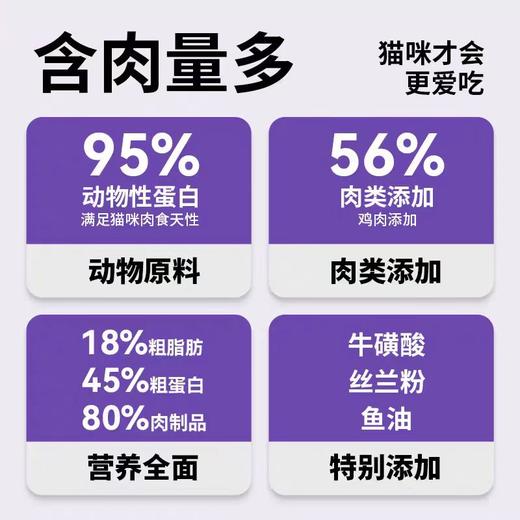 宠物猫粮 全价猫粮 主粮 成猫幼猫通用猫粮 全阶适配高性价比低敏易消化 商品图1