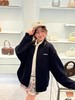 缪缪 25Ss春夏新款 字母刺绣立领拉链卫衣外套 男女同款(DQJ) 商品缩略图3