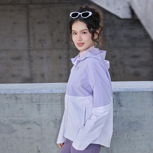 多威连帽外套男新款防风防水上衣女拉链款运动装2652110 商品图3