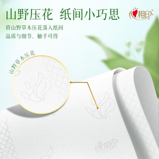 心相印8包向野而生90抽四层塑装面巾纸DT43090（山野绽绿） 商品图1