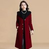 QYM 85112-Y西装领双面穿大衣显瘦毛呢外套 商品缩略图3