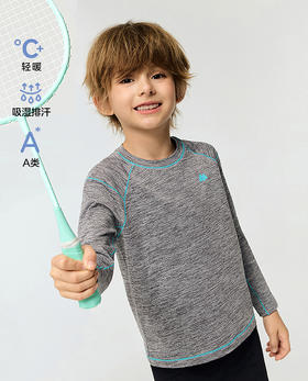 【春上新】8楼爱慕儿童Aimer Kids男孩软壳衣轻暖圆领上衣AK281K091，吊牌价289元