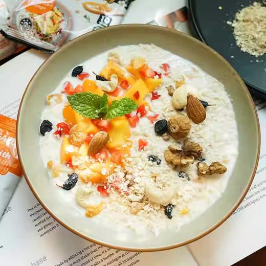 豪斯佳敦澳洲原装进口葡萄干坚果混合冲饮燕麦片500克 商品图3