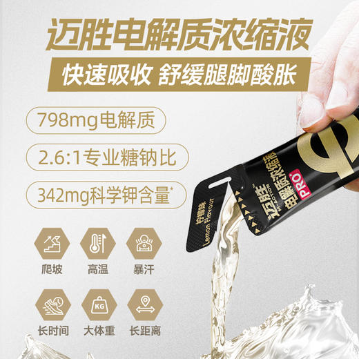 【迈胜星球| 电解质浓缩液PRO】 20g*15袋/盒 商品图1