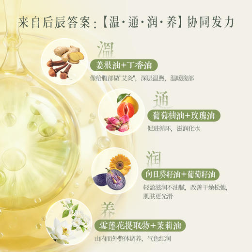 【会员专享】社群周四润体日！秋冬肌肤养生单品后辰姜根雪莲身体油 商品图1