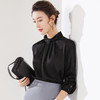 2024新款时尚长袖衬衣女欧货衬衫设计感气质通勤OL女人味上衣职场 商品缩略图1