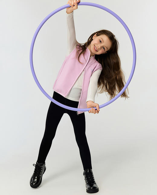 【春上新】8楼爱慕儿童Aimer Kids女孩无缝暖暖打底裤打底裤AK182K791，吊牌价299元 商品图2