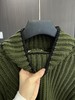秋冬新款长袖高领设计感短款针织衫 商品缩略图7