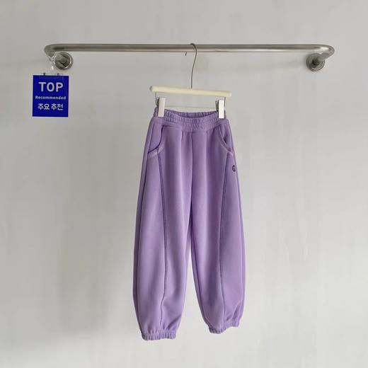 D102901冬季日常百搭加绒加厚防风卫裤男女宝宝款 商品图3