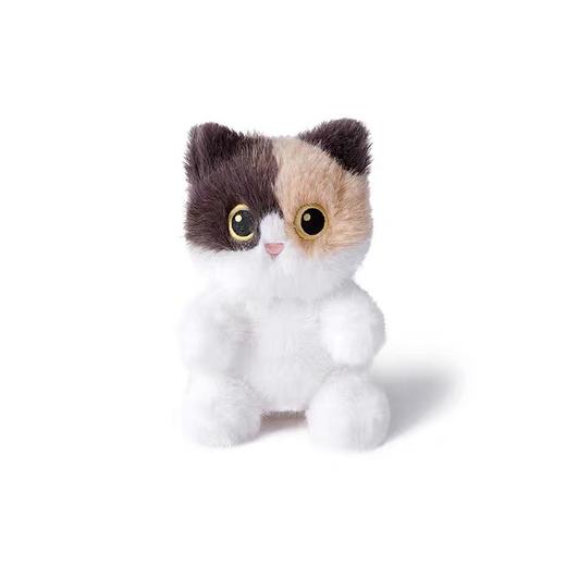 可爱卡通猫咪毛绒公仔挂件 坐姿款-掌中宝猫系列-15CM-混色（款式随机款） 商品图1
