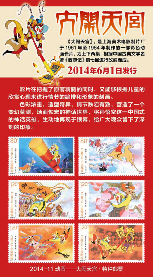 重返童年，珍藏国漫！《中国动画典藏》邮票大全套 商品图7