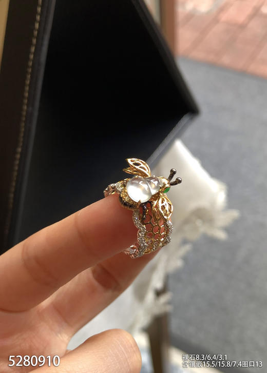 5280910，蜜蜂戒指。具体价格微信咨询 商品图1