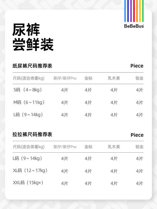 BeBeBus尿裤尝鲜装Pro3.0版-FX 商品图4
