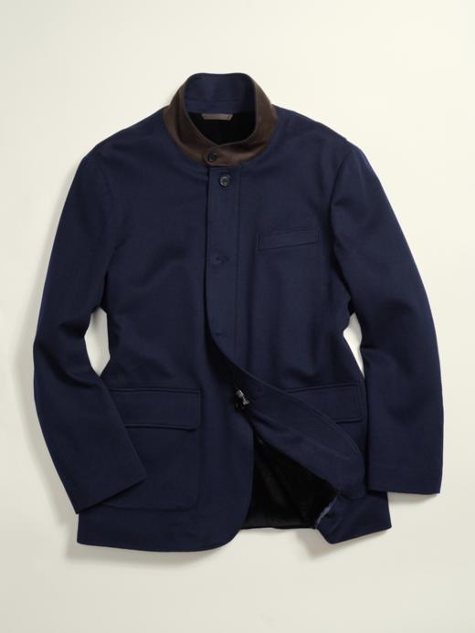 Loro Piana 100%羊绒Storm System 藏蓝色 Roadster 夹克「40款可选」 商品图1