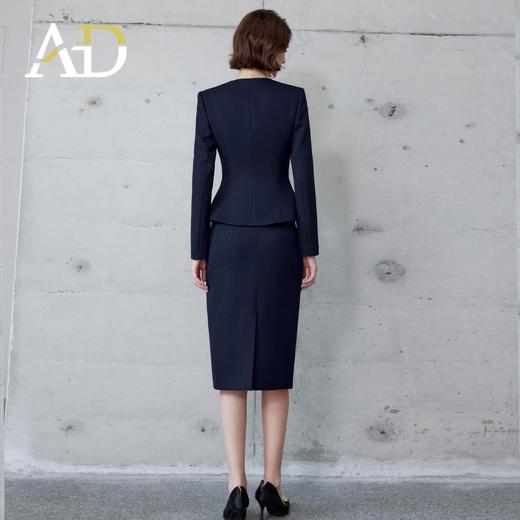 AD高端会所售楼部工作服2024新款秋冬通勤职业西装套装美容院工装 商品图4