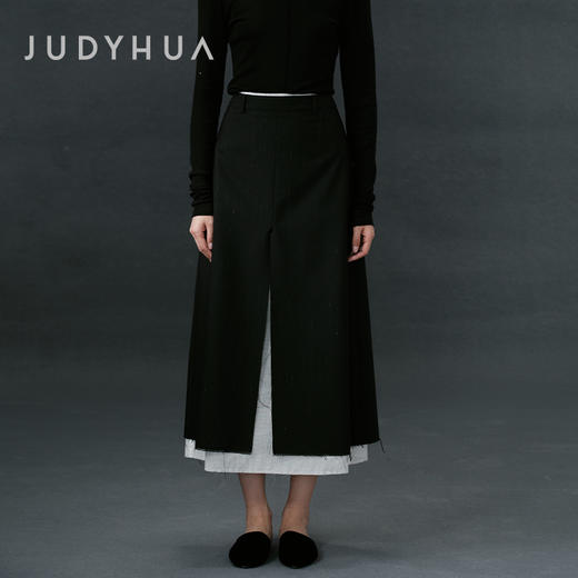 JUDYHUA 荒原系列拼接半身裙 商品图0