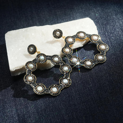 北京仓｜SORU-Soru-巴洛克珍珠 耳环［英国设计师］ 商品图1