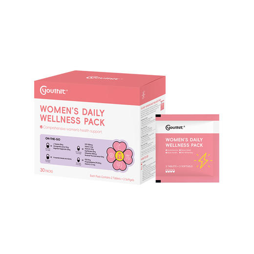 【新品】澳洲优思益女性营养包女士复合维生素B族麦角硫因PQQ焕肤 商品图5