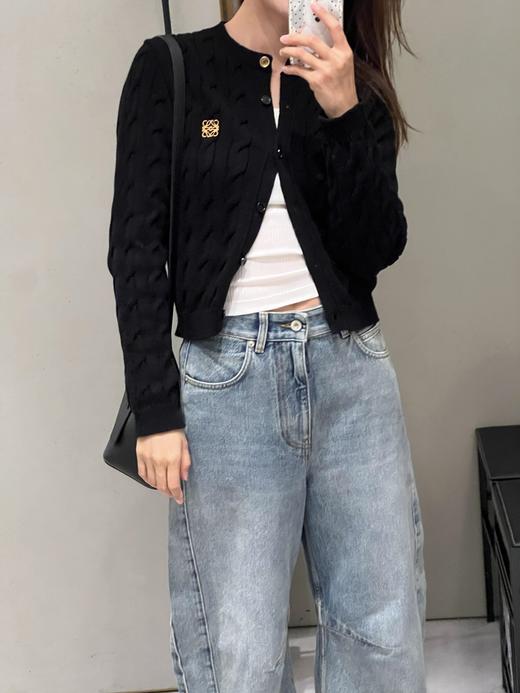 罗意威 25秋冬新款麻花针织开衫（TM） 商品图7