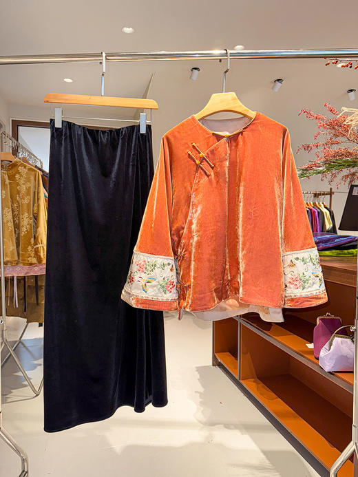 M252700丝绒上衣。 商品图2