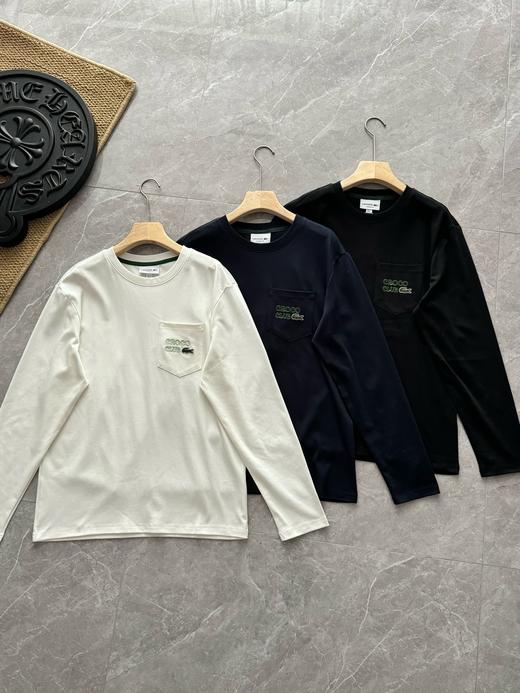 25秋季新款休闲纯棉舒适长袖T恤 商品图0
