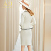 AD春季高端名媛职业套装时尚白色小香风收腰女装气质女神范OL套裙 商品缩略图4