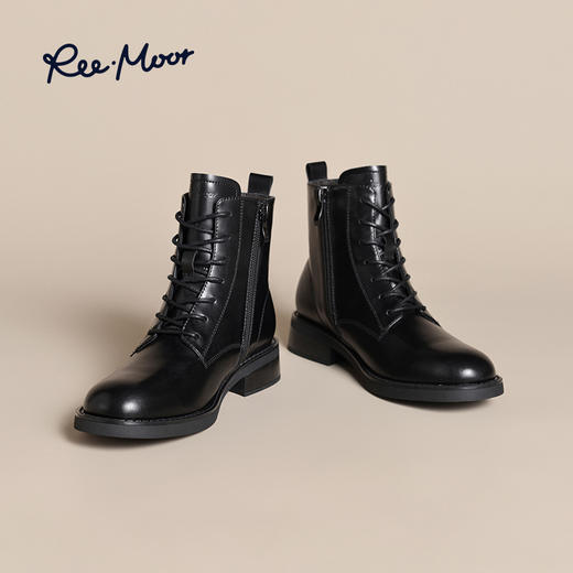 REEMOOR睿慕丨2025年风行部落复古潮酷马丁靴R1L404 商品图1