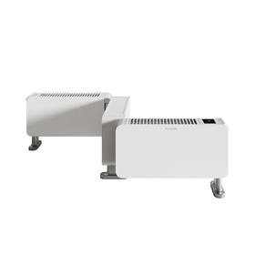 夏普三折叠踢脚线取暖器(语音+触控+遥控+石墨烯)HX-BR226C-T-S