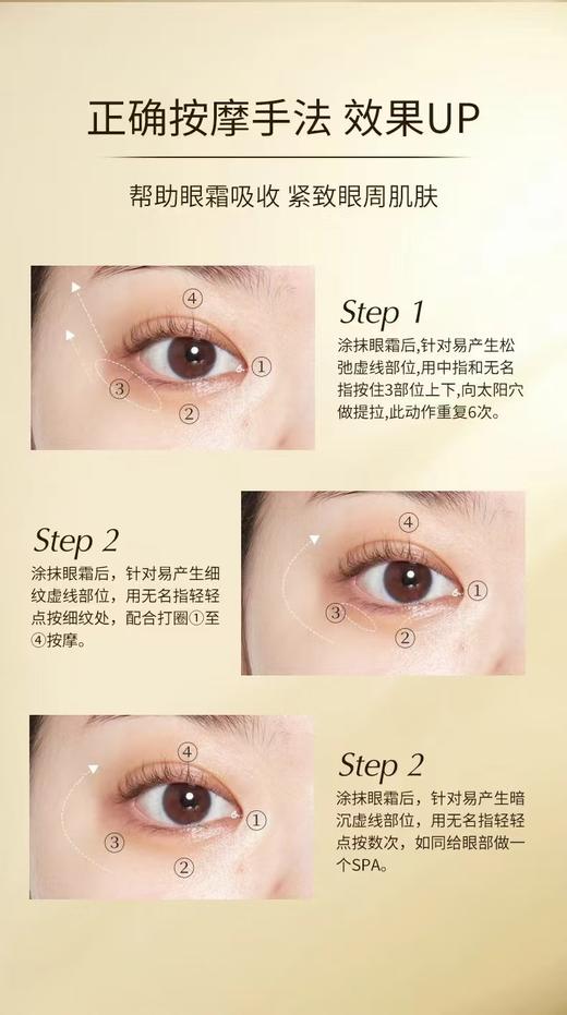 眼部小熨斗”US胶原精华眼霜 商品图11