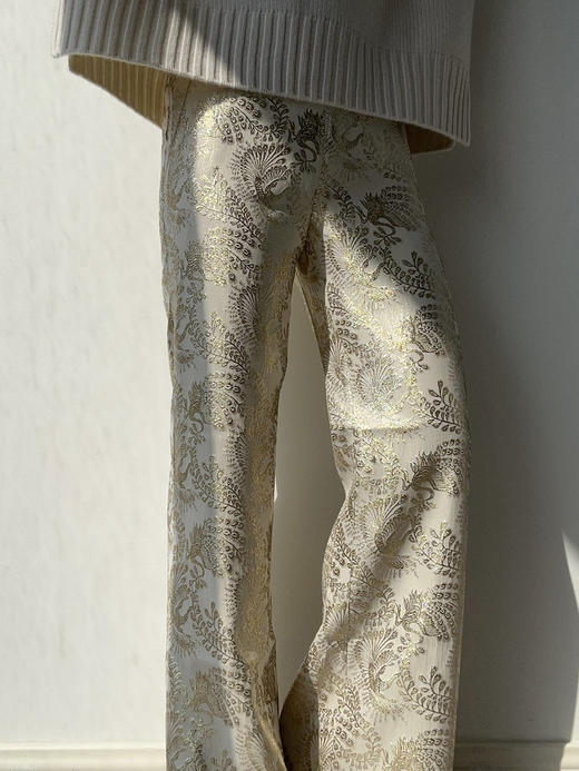 CG｜Four Seasons Tall Pants [ 四季提花修身长裤 ] 商品图1