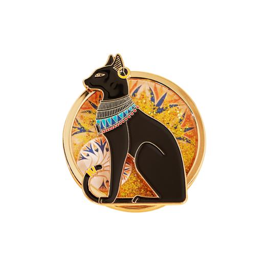 大英博物馆 盖亚·安德森猫系列 旋转流沙金属冰箱贴 商品图4