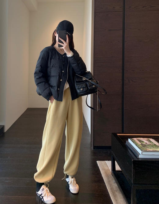 秋冬奥粒绒加厚卫裤运动裤 商品图7