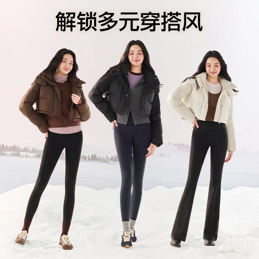 SIINSIIN三格短款羽绒服 商品图4