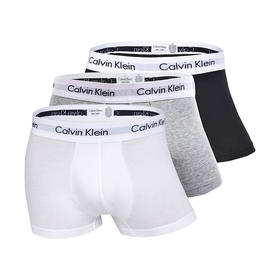 【超惠秒】Clavin Klein CK男士三件装经典弹棉内裤 98005