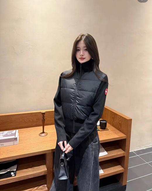Canada goose 加拿大鹅HyBridge Wide Quit 6506W 女款立领针织袖羽绒服（EJ） 商品图7