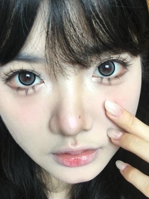 Fmthod Sima  美瞳半年抛 熊猫花花 直径14.2MM着色13.8MM 商品图0