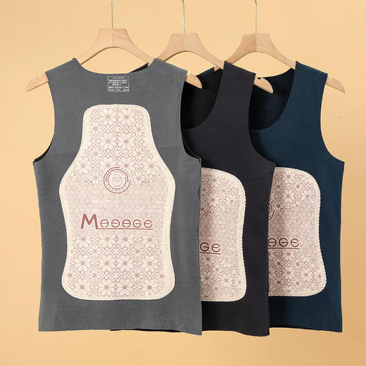 【99元2件】男丨男士冬季保暖背心蓄热纤维背心冬季打底男背心【FL25605】 商品图0