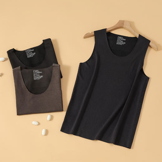 【99元2件】男丨男士冬季保暖背心打底背心男保暖【FL25603】 商品图1